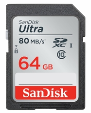 Carte mémoire Sandisk Ultra SDXC 64Gb